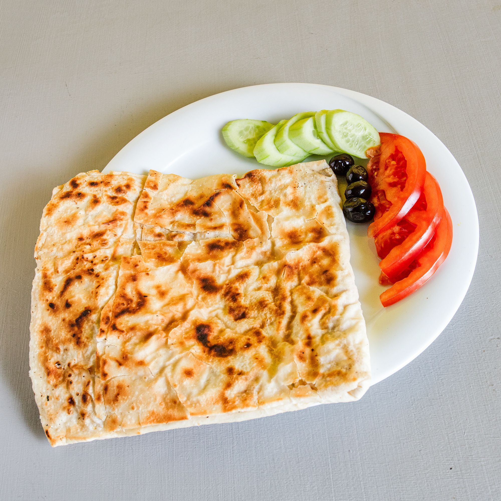 Karışık Bazlama Tost