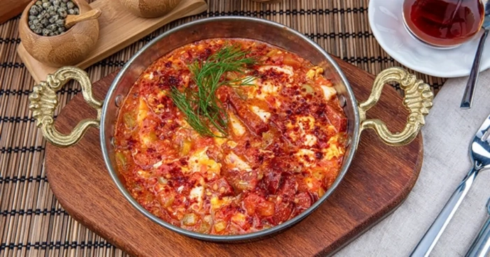 Kaşarlı Menemen